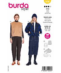 BURDA Kroj Bomber jakna i prsluk 5698