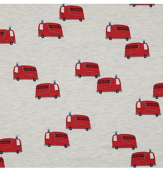 Jersey Vatrogasna sirena | natur melanž | 60%CO / 35%PL / 5%EL