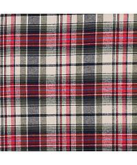 Verhees Flanel Yarn dyed | Karo | maslinasta/crvena | 100%CO 03753.001