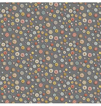Patchwork tkanina Atelier buttons | 110cm