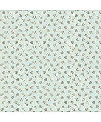 MAKOWER Patchwork tkanina Sewing bird Mist Love Knot | 110cm 2/1621B