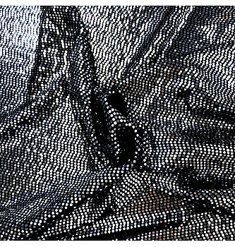 Pletivo Sjajne točke | srebrna | 87%PA / 8%PL / 5%EL