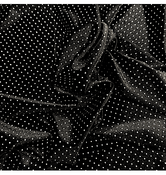 Pliš Svjetlucave točkice | crna/srebrna | 90%PL / 10% EL