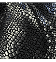Pliš Sjajni krokodil | crna | 92%PL / 8% EL