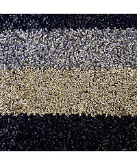 Ltex Mrežica Sjajne pruge | crna/srebrna/zlatna | 93%PL / 7% EL 70388.069