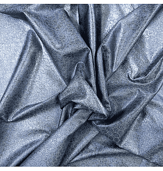 Mrežica Lamé struktura | srebrna | 92%PL / 8%EL