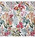 Jacquard Chenille cvijeće | bež | 45%PL / 45%AC / 10%CO