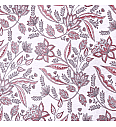 Jacquard Lureks cvijeće | roza | 60%PL / 38%CO / 2%LRX