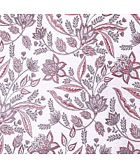 CD Jacquard Lureks cvijeće | roza | 60%PL / 38%CO / 2%LRX 24837