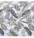 Jacquard Tropsko lišće | zelena | 75%PL / 25%CO