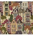 Jacquard Nizozemske kuće | bež | 50%PL / 50%CO