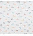 Velur Nicky ZOO | krem | 80%CO / 20%PL