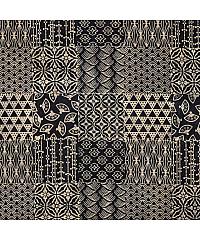 Verhees Popelin Batik mozaik | ručna batik tehnika | tamnoplava | 100%CO 03966.002