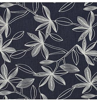 Jeans vezenina Cvjetne grane | bijela | 100%CO