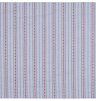 Pamučna jacquard tkanina S i pruge | svijetloplava | 100%CO
