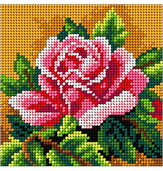 Goblen set Ruža | 13,5 x 13,5cm