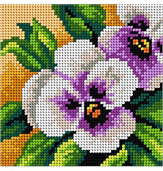 Goblen set Mačuhice | 13,5 x 13,5cm
