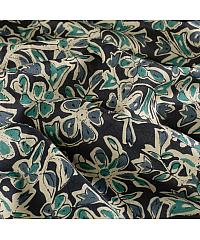 Nooteboom Batist batik Cvjetni preplet | indigo | 100%CO 26300.006