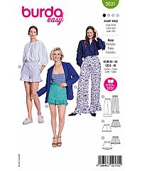 BURDA Kroj Hlače sa volanima 5631