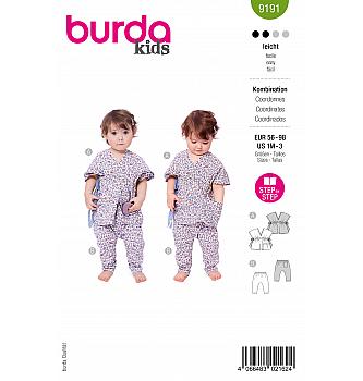 Kroj Komplet - tunika i hlače za malenu