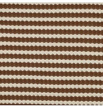 Pletenina Valovite crte | smeđa | 55%PL / 45%CO
