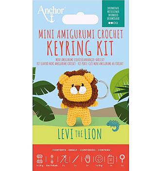 Amigurumi privjesak za ključeve | Lav Levi