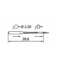 SCHMETZ Industrijske igle SCHMETZ | B-27 SUK | 70 | 10 kom 703574