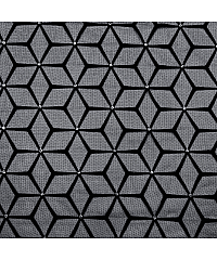 Ltex Elastična mrežica Geometrija sa šljokicanma | crna | 96%PL / 4%EL 80361.069