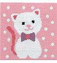 Gobelin set Ljubka mucka | 15x15cm
