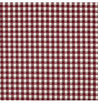 Pamučna tkanina Mali karo | yarn dyed | bordo | 100%CO