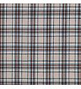 Flanel Yarn dyed | Karo | bež | 100%CO