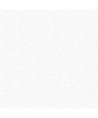 MAKOWER Patchwork tkanina Star White | 110cm 306/W1