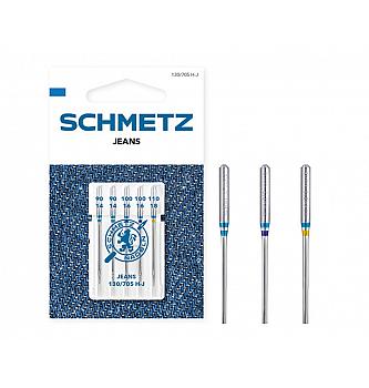 Strojne igle SCHMETZ Jeans/Denim | 90-110 | 5 kom