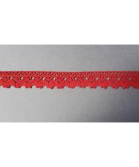ČIP BOHINJ Heklana čipka | pamuk | crvena | 20mm 1750CC