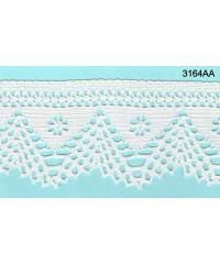 ČIP BOHINJ Heklana čipka | pamuk | bijela | 83mm 3164AA