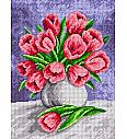 Goblen Tulipani u sivoj vazi | 30x40 cm