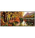 Goblen Jeleni i patke | 50x115 cm