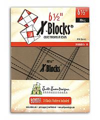 IDEAS Patchwork šablona X-block | 6 1/2
