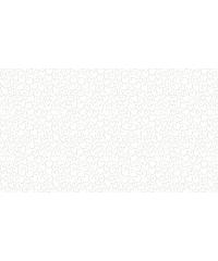 MAKOWER Patchwork tkanina Heart white on white | 110cm 1909/W1