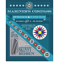 IDEAS Patchwork šablona Mariner's compass | 6'' - 36'' | 45° C12004