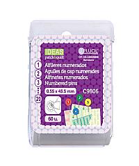 IDEAS Pribadače za quilt | 0,55 x 45,5mm | brojevi C9806