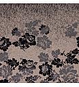 Jacquard Cvijeće | tamnoplava/roza | 70%PL / 25%CO / 5%EA