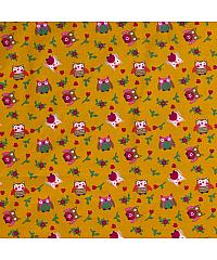 Nooteboom Popelin Sove | oker | 100%CO 14392.034