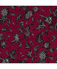 Nooteboom Bengalin Tamno cvijeće| bordo | 74% VI / 22% PA / 4% EL 14271.018