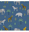 Popelin Savana | plava | 100%CO