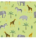 Popelin Savana | zelena | 100%CO