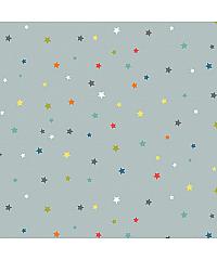 MAKOWER Patchwork tkanina Multi star grey | 110cm 2274/S