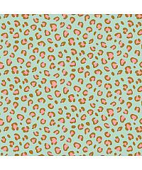 Verhees Popelin Leopard | menta | 100%CO 08755.008
