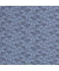 Nooteboom Jersey Neobično cvijeće | indigo | 95%CO / 5%EL 16632.006