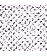 Nooteboom Jersey Lubanje | crno na bijelom | 95%CO / 5%EL 15664.050